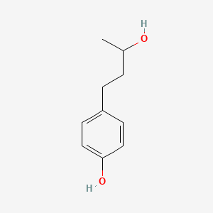 molecular formula C10H14O2 B1680609 (Rac)-Rhododendrol CAS No. 69617-84-1