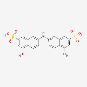 molecular formula C20H15NO8S2 B1680610 Rhoduline Acid CAS No. 87-03-6