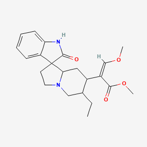 molecular formula C22H28N2O4 B1680612 Rhynchophylline CAS No. 76-66-4