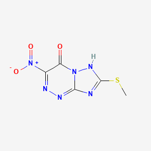 molecular formula C5H4N6O3S B1680616 Riamilovir CAS No. 123606-06-4