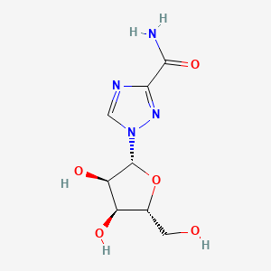 molecular formula C8H12N4O5 B1680618 利巴韦林 CAS No. 36791-04-5