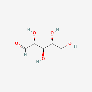 molecular formula C5H10O2 B1680622 (2R,3R,4R)-2,3,4,5-tetrahydroxypentanal CAS No. 50-69-1