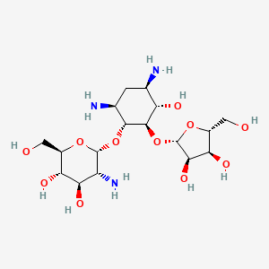 B1680623 Ribosylparomamine CAS No. 55781-25-4