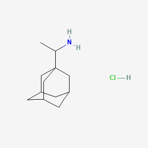 molecular formula C12H22ClN B1680634 Rimantadine hydrochloride CAS No. 1501-84-4