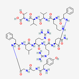 molecular formula C74H115N21O17 B1680641 Dynorphin B CAS No. 83335-41-5
