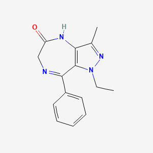 molecular formula C15H16N4O B1680647 Ripazepam CAS No. 26308-28-1