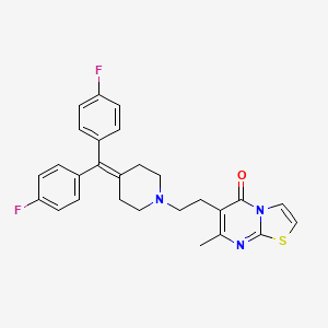 molecular formula C27H25F2N3OS B1680649 Ritanserin CAS No. 87051-43-2