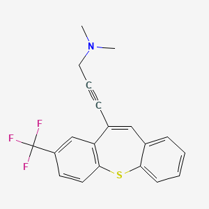molecular formula C20H16F3NS B1680662 RO-11-7330 free base CAS No. 64301-64-0