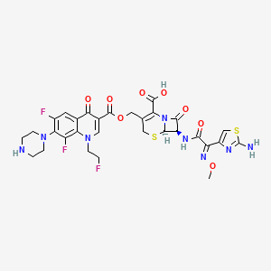 molecular formula C30H29F3N8O8S2 B1680672 Ro 24-6778 CAS No. 130838-10-7