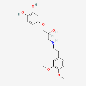 molecular formula C19H25NO6 B1680679 Ro 363 CAS No. 74513-77-2