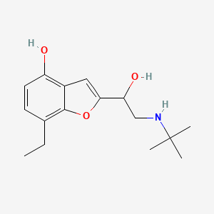 molecular formula C16H23NO3 B1680680 Ro 3-7410 CAS No. 61470-08-4