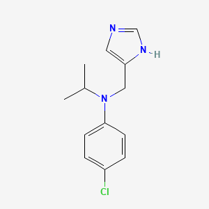 N-((1H-Imidazol-4-yl)methyl)-4-chloro-N-isopropylaniline