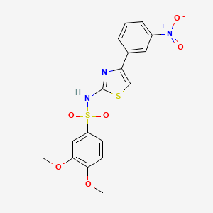 molecular formula C17H15N3O6S2 B1680698 Ro 61-8048 CAS No. 199666-03-0