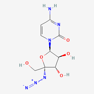 molecular formula C9H12N6O5 B1680708 RO-9187 CAS No. 876708-03-1