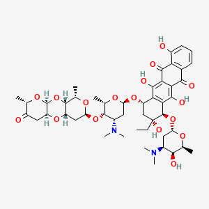 molecular formula C48H64N2O17 B1680715 Rodorubicin CAS No. 96497-67-5