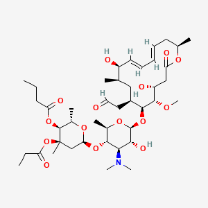 molecular formula C42H68NO16 B1680717 Rokitamycin CAS No. 74014-51-0