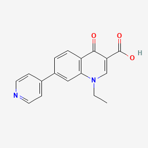 molecular formula C17H14N2O3 B1680725 Rosoxacin CAS No. 40034-42-2