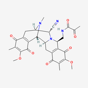 molecular formula C29H30N4O8 B1680727 Saframycin A CAS No. 66082-27-7