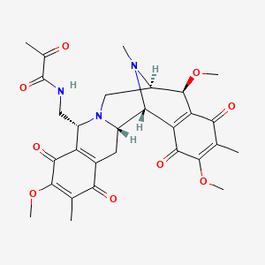 molecular formula C29H33N3O9 B1680728 Saframycin C CAS No. 66082-29-9