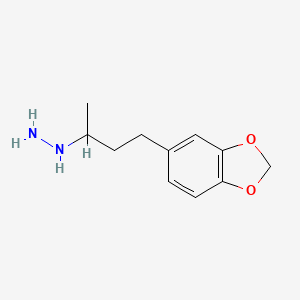 molecular formula C11H16N2O2 B1680732 Safrazine CAS No. 33419-68-0