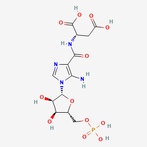 molecular formula C13H19N4O12P B1680736 Saicar CAS No. 3031-95-6