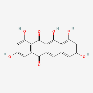 molecular formula C18H10O7 B1680740 Saintopin CAS No. 131190-63-1