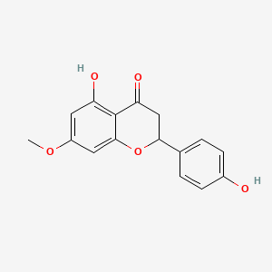 molecular formula C16H14O5 B1680741 Sakuranetin CAS No. 2957-21-3