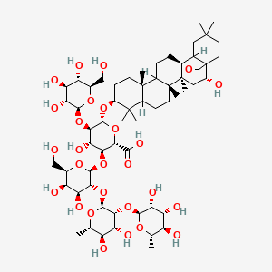 molecular formula C60H98O27 B1680742 Sakurasosaponin CAS No. 59527-84-3