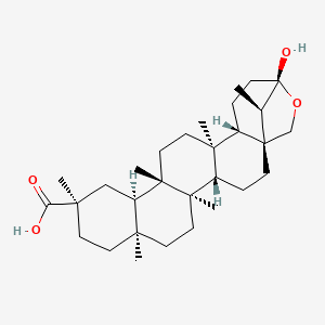 molecular formula C30H48O4 B1680744 Salaspermic Acid CAS No. 71247-78-4