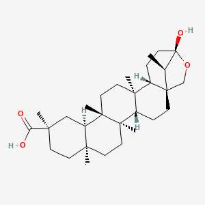 molecular formula C30H48O4 B1680744 Salaspermic acid CAS No. 71247-78-4