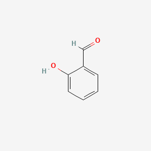 molecular formula C7H6O2 B1680747 Salicylaldehyde CAS No. 90-02-8