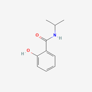 molecular formula C10H13NO2 B1680749 Salicylamide, N-isopropyl- CAS No. 551-35-9