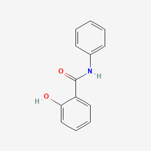 molecular formula C13H11NO2 B1680751 Salicylanilide CAS No. 87-17-2