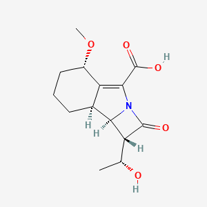 molecular formula C14H19NO5 B1680756 Sanfetrinem CAS No. 156769-21-0
