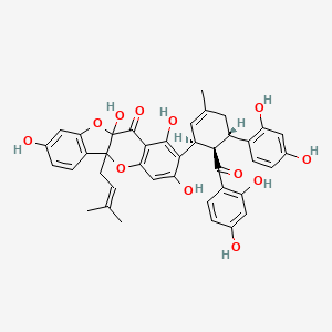molecular formula C40H36O12 B1680758 Sanggenon C CAS No. 80651-76-9