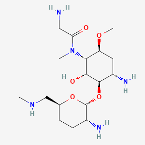 molecular formula C17H35N5O5 B1680762 Istamycin A CAS No. 72503-79-8