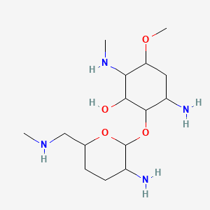 molecular formula C15H32N4O4 B1680763 Sannamycin C CAS No. 72503-80-1