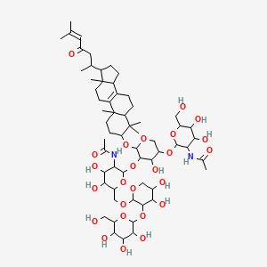 molecular formula C61H98N2O25 B1680771 Sarasinoside B1 CAS No. 114066-50-1