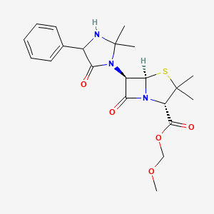 molecular formula C21H27N3O5S B1680781 Sarpicillin CAS No. 40966-79-8
