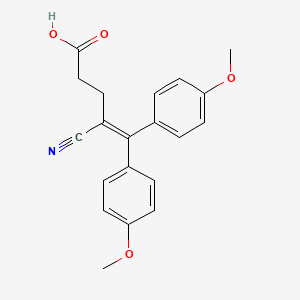 molecular formula C20H19NO4 B1680788 Satigrel CAS No. 111753-73-2
