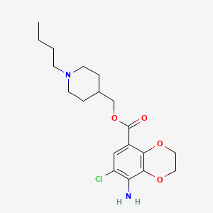 molecular formula C19H27ClN2O4 B1680790 SB 204070 hydrochloride CAS No. 148702-58-3