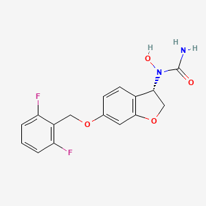 molecular formula C16H14F2N2O4 B1680801 SB 210661 CAS No. 162750-10-9