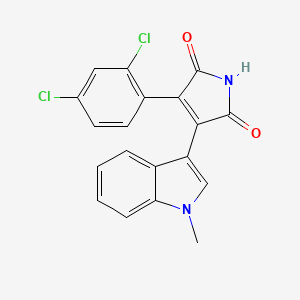 molecular formula C19H12Cl2N2O2 B1680804 SB 216763 CAS No. 280744-09-4