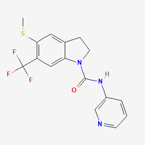 molecular formula C16H14F3N3OS B1680809 SB-221284 CAS No. 196965-14-7