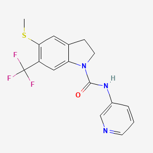 molecular formula C16H14F3N3OS B1680809 SB 221284 CAS No. 196965-14-7