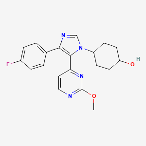 molecular formula C20H21FN4O2 B1680818 SB 239063 CAS No. 193551-21-2