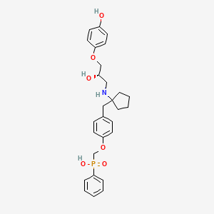 molecular formula C28H34NO6P B1680819 SB251023 