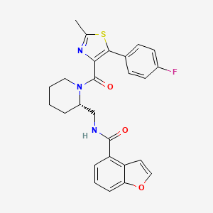 molecular formula C26H24FN3O3S B1680840 SB-649868 CAS No. 380899-24-1