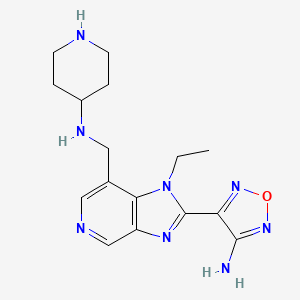 molecular formula C16H22N8O B1680849 SB-747651A 