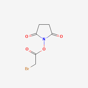 molecular formula C6H6BrNO4 B1680852 N-succinimidyl bromoacetate CAS No. 42014-51-7
